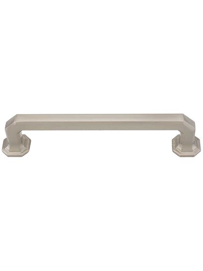 Emerald Drawer Pull - 7 inch Center-to-Center in Satin Nickel.